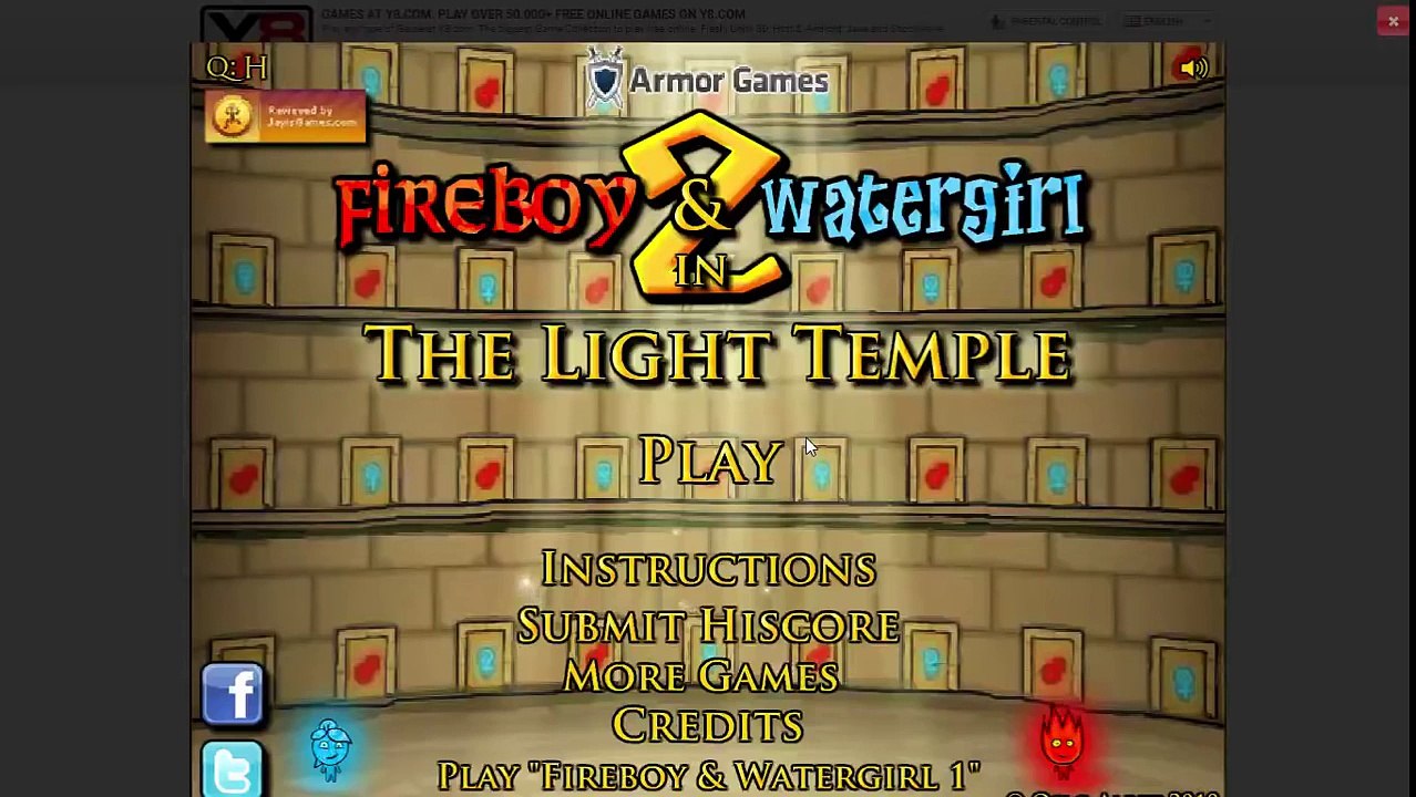 Lets Play: Y8 Games | TOO HARD (Fireboy and Watergirl)