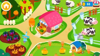 Baby Panda Farm - Learn And Have Fun With Farm Animals, Grocery Store - Fun Baby Games