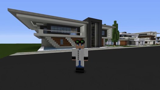 Minecraft Easy Modern House Mansion Tutorial 5 Download