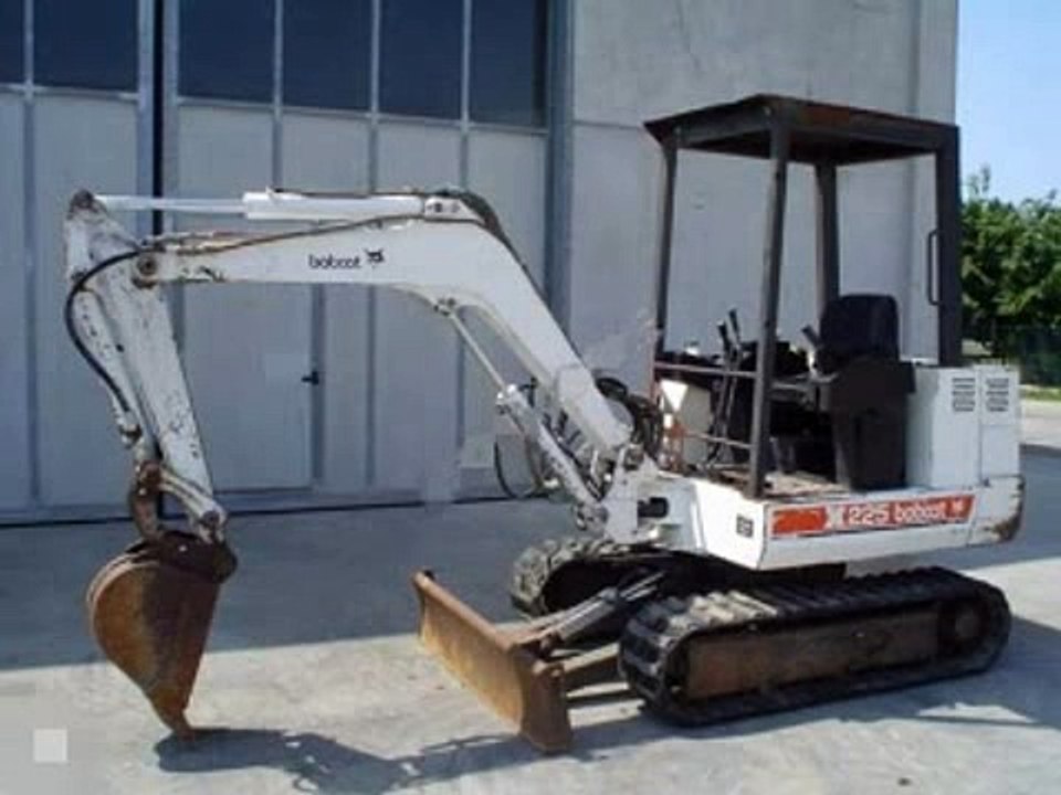BOBCAT 225 EXCAVATOR Service Repair Manual S/N 508312000 & Above
