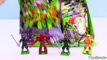 Teenage Mutant Ninja Turtles Mega Bloks Blind Bags Series 1 Full Set Buildable