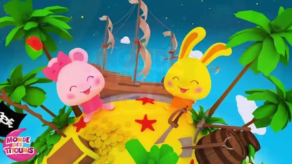 La famille Tortue - 50 min de comptines Méli et Touni en 3D - Monde des Titounis