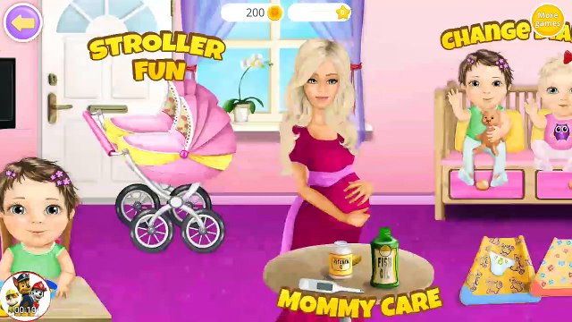 Sweet Baby Girl Twin Sisters Gameplay Video ❀ Fun Kids Games