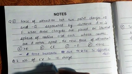Electrostatics (part 1)_ Introduction to Charge and Coulomb's Law Problems [720p]