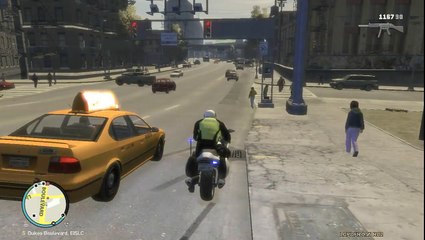 GTA IV - Danish Motorcycle Police Patrolling The Streets 2