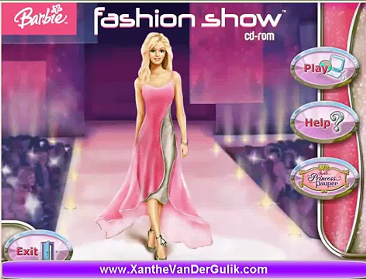 barbie games fashion show