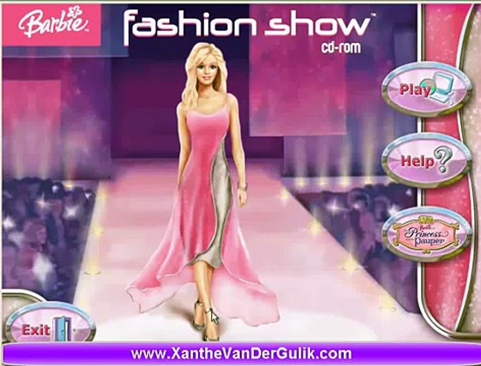 barbie fashion show cd rom