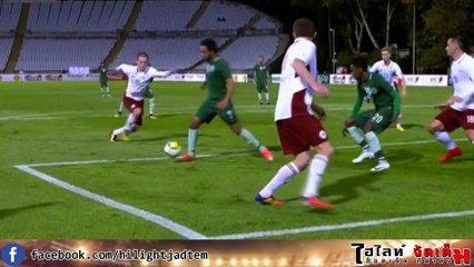 กระชับมิตรทีมชาติ-ซาอุดิอาระเบีย พบ ลัตเวีย 2 - 0