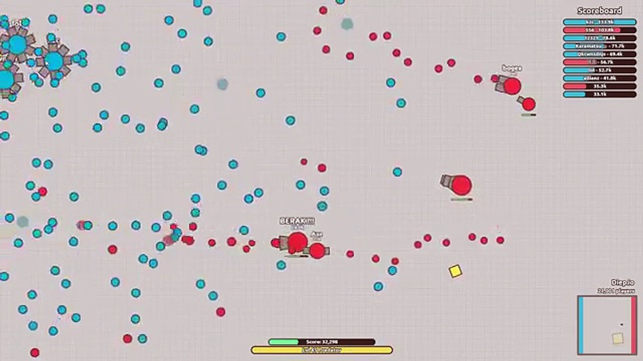 【巧克力】『Diep.io：坦克大作戰 團隊模式』 － 令人費解的新改版