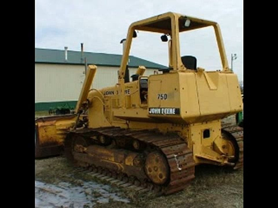 JOHN DEERE JD750 CRAWLER BULLDOZER Service Repair Manual