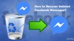 FACEBOOK - Messages Recovery | Deleted Messages Recover | Photos Recover
