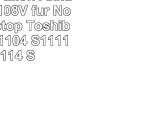 INTENSILO LiIon Akku 6000mAh 108V für Notebook Laptop Toshiba Tecra S11104 S11113