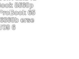 GRS Notebook Akku für HP EliteBook 8560p 8460p HP ProBook 6560b 6460b 6360b ersetzt ST09
