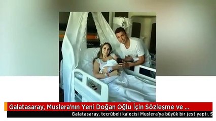 Galatasaray, Muslera'nın Yeni Doğan Oğlu İçin Sözleşme ve Forma Hazırladı