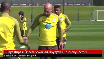 Dünya Kupası Öncesi Sokakları Boyayan Futbolcuyu Şimdi Herkes Tanıyor
