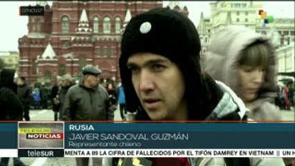Gran jornada en Rusia por los 100 años de la Revolución de Octubre