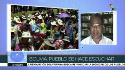 Gamboa: Diversos sectores promueven postulación de Evo Morales