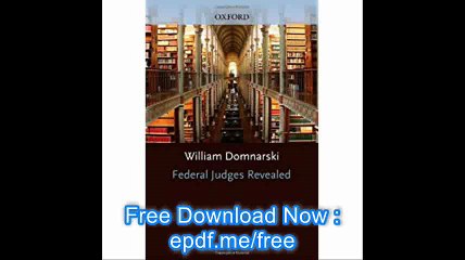 Federal Judges Revealed