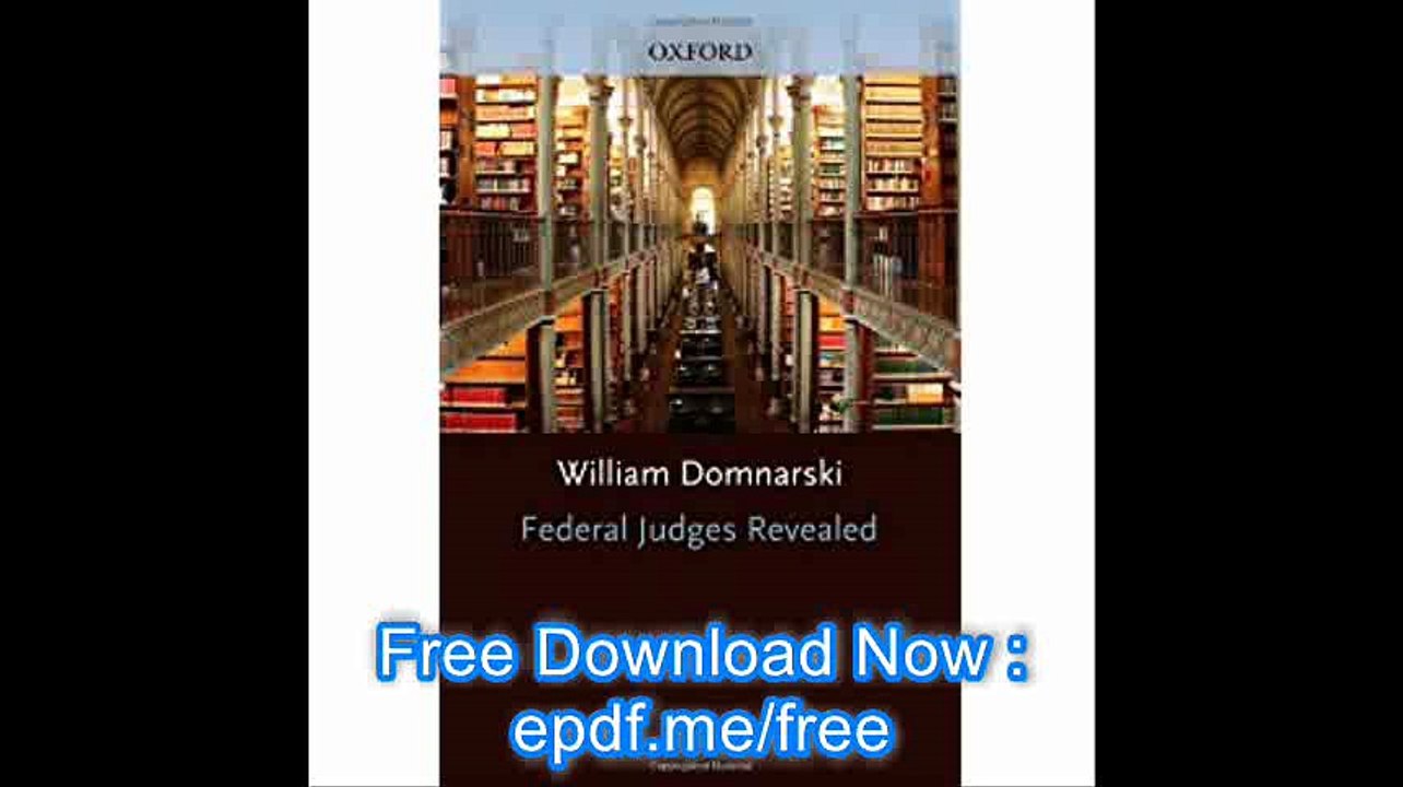 Federal Judges Revealed