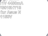Hochleistungs LiIon Akku 108V111V 4400mAh ersetzt 07G016HY1875 A32N55 für Asus