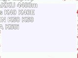 Hochleistungs Laptop Notebook AKKU 4400mAh für Asus K40 K40E K40IJ K40IN K50