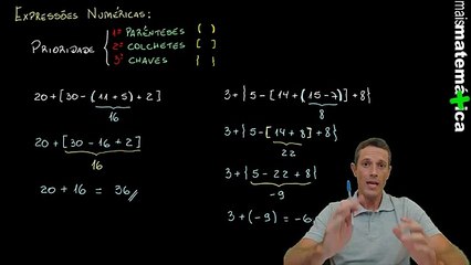 Matemática Básica - Aula 5 - Expressões numéricas