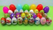 93 Surprise Eggs, Kinder Surprise Свинка Пеппа Маша и Медведь Cars 3 Disney Pixar Eggs