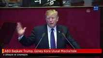 ABD Başkanı Trump, Güney Kore Ulusal Meclisi'nde