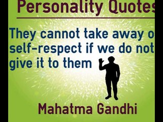 Motivational Quotes Video of Mahatma Gandhi by Ratan K. Gupta