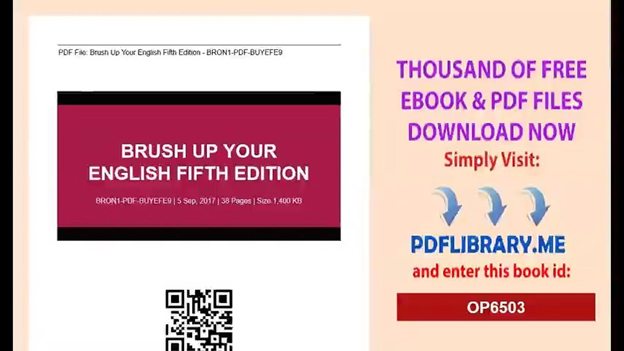 Brush Up Your English Fifth Edition