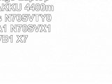 Hochleistungs Laptop Notebook AKKU 4400mAh für Asus N70SVTY089C N70SVA1 N70SVX1