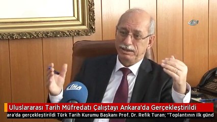 Uluslararası Tarih Müfredatı Çalıştayı Ankara'da Gerçekleştirildi