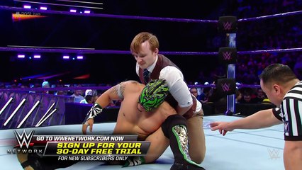 Kalisto vs. Gentleman Jack Gallagher- WWE 205 Live, Nov. 7, 2017 -