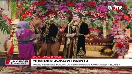 Sejumlah Tamu Penting Hadiri Acara Akad Nikah Putri Jokowi