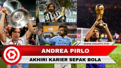 Legenda Sepak Bola Italia, Andrea Pirlo Gantung Sepatu