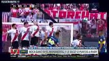 RIVER 1 - BOCA 2  RESUMEN Y GOLES   FECHA 8 SUPERLIGA