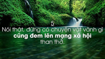 Những câu nói tâm đắc về cuộc sống