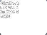 MyGadget 15 Matt Case für Apple MacBook Pro Retina 15 Zoll 2013 bis Mitte 2016   Model