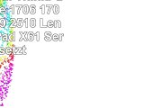Akku für IBM ThinkPad X60 Serie 1706 1708 1709 2509 2510 Lenovo ThinkPad X61 Serie