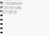 vhbw LiIon Akku 6600mAh 111V für Notebook Laptop LG X110 wie BTYS11 BTYS12