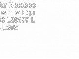 vhbw LiIon Akku 4400mAh 144V für Notebook Laptop Toshiba Equium L100186 L20197