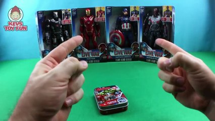 Avengers Captain America Civil War Electronic Titan Hero Series Iron Man Falcon War Machine Figures