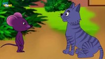 Billi Chuha - Hindi Story for Children with moral - Panchatantra Kahaniya - Short Stories for Kids