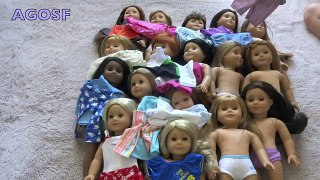 All my American Girl Dolls and How I Dress them