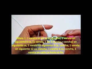 How to Crochet baby party dress (Video One ) - Yolanda Soto Lopez