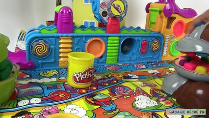 Shrek et le Singe Mangent des Gâteaux, Bonbons Play Doh le Serpentin