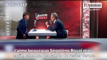 Irrité, Nicolas Hulot remet fermement en place Ségolène Royal