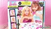 Barbie Tête à Coiffer et à Maquiller Manucure Crimp & Color Styling Head