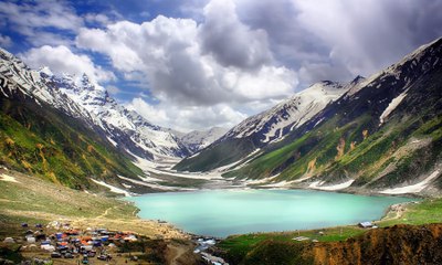 Most Beautiful Road to Naran from Lake Saif Ul Malook