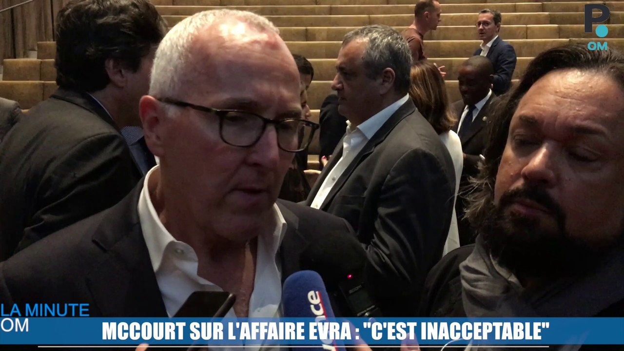 La Minute OM - McCourt sur l'affaire Evra : "C'est inacceptable, de la part du joueur comme des supporters"